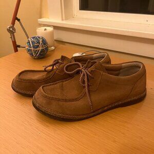 Birkenstock Suede Mock Toe Shoes